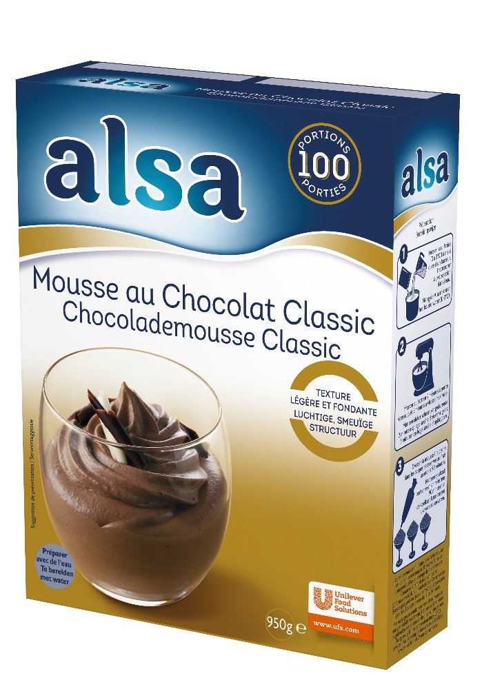Mousse au chocolat classic  -   poudre