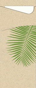 Sacchetto grass paper leaf - 19x8,5 cm