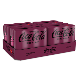 Coca-Cola zero cherry boîte 33 cl