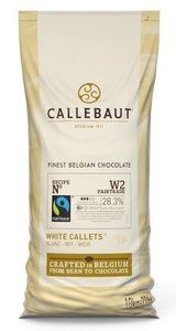 Chocolade callets - witte chocolade
