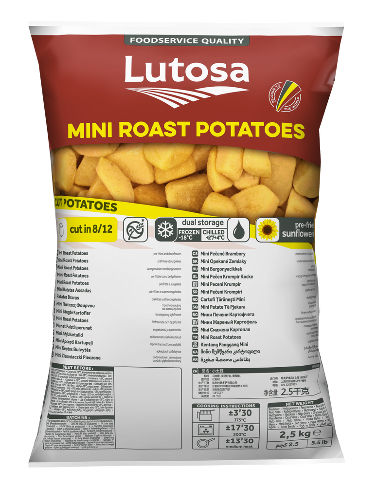 Mini roast potatoes