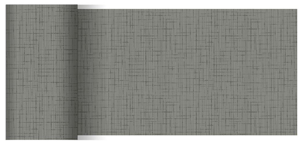 Dunicel tafelloper linnea graniet/grijs - 0,15x20 m