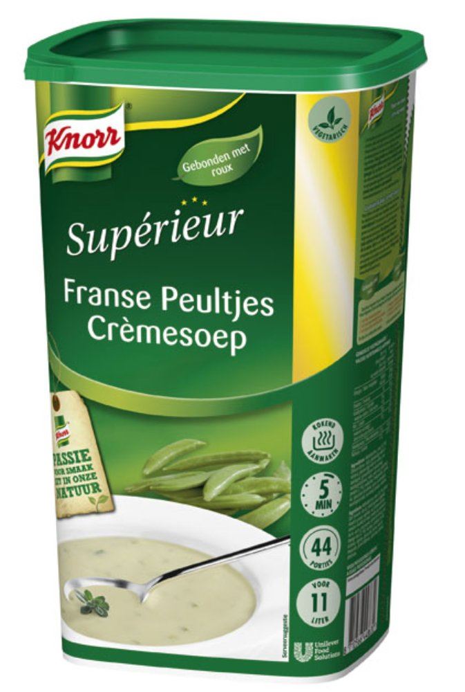 Franse peultjes crèmesoep  -   poeder