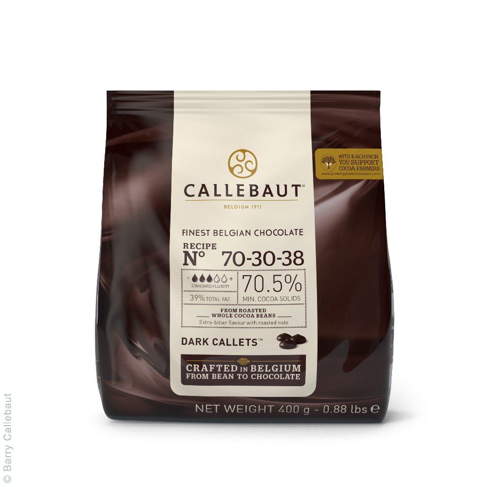 Chocolade callets - 70,5% cacao