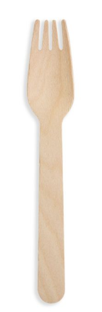 Fourchette en bois 16 cm