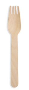 Houten vork 16 cm