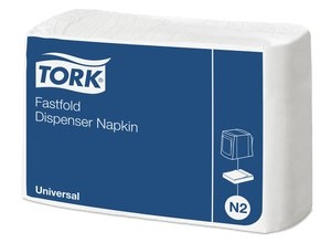 Tork serviette blanche fastfold pour distributeur - 24x29,5 cm