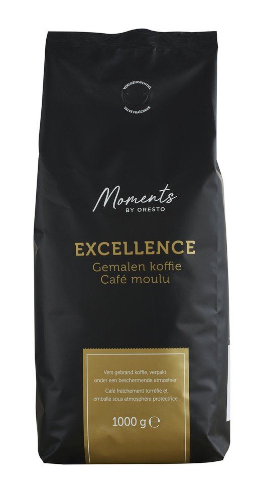 Excellence gemalen koffie