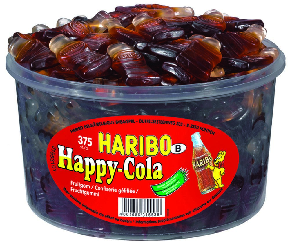 Haribo mini bouteilles coca