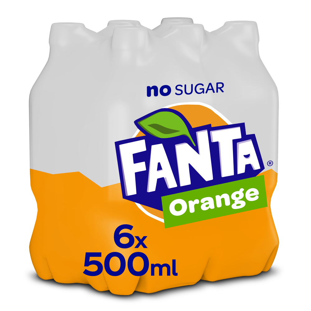 Fanta zero orange pet 50 cl