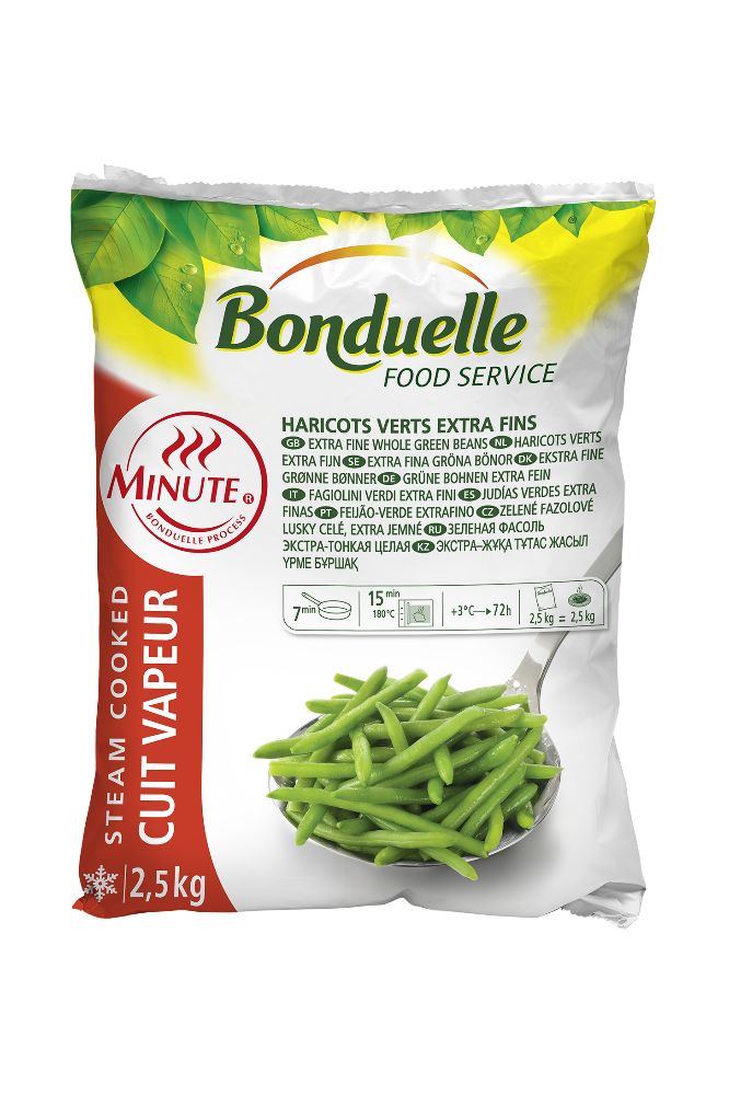 Haricots verts extra-fins Minute
