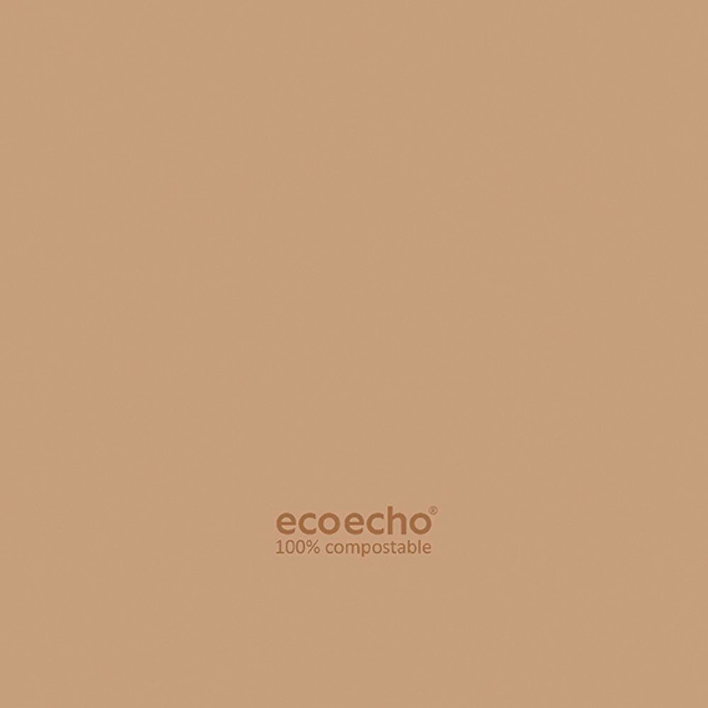 Dunisoft serviette eco brown - 20x20 cm