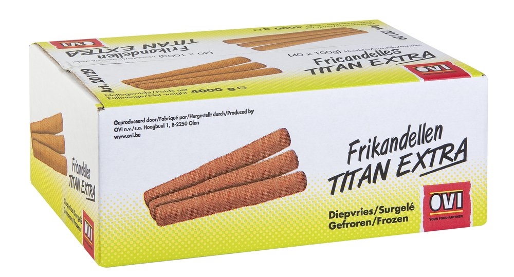Fricandelles titan extra