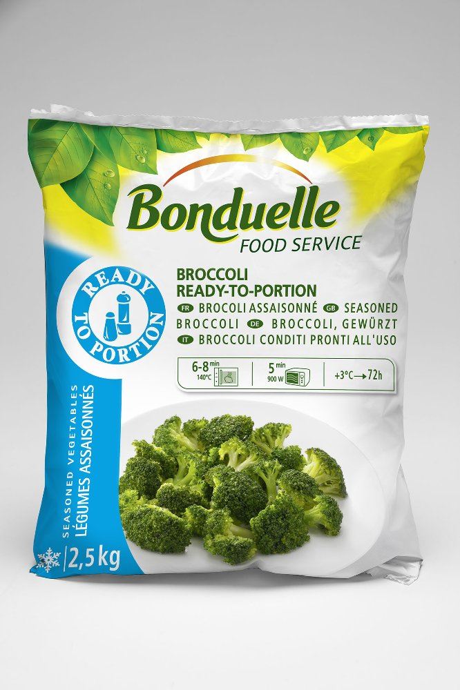 Broccoli ready-to-portion