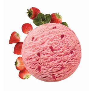 Crème glacée fraise extra