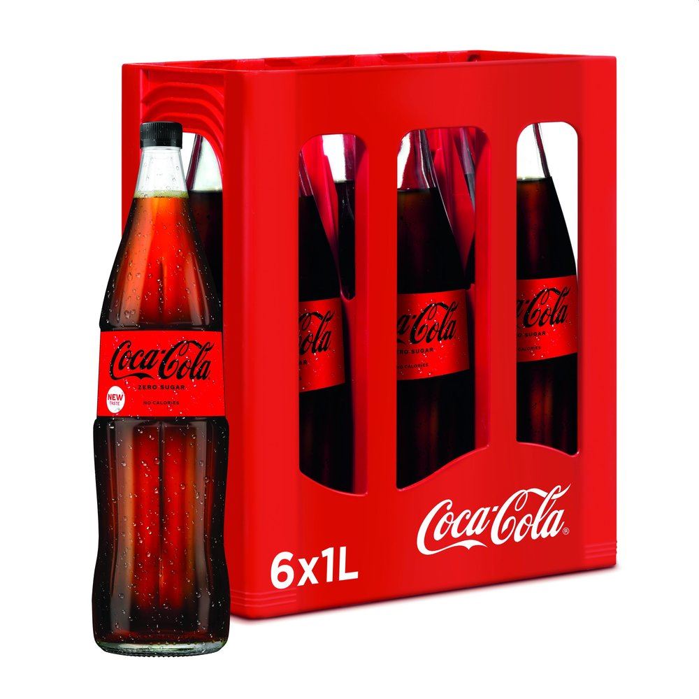 Coca-Cola zero verre 1 L