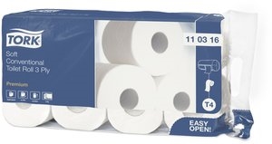 Tork traditioneel toiletpapier wit - Premium
