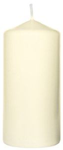 Bougie cylindre cream - 100x50 mm