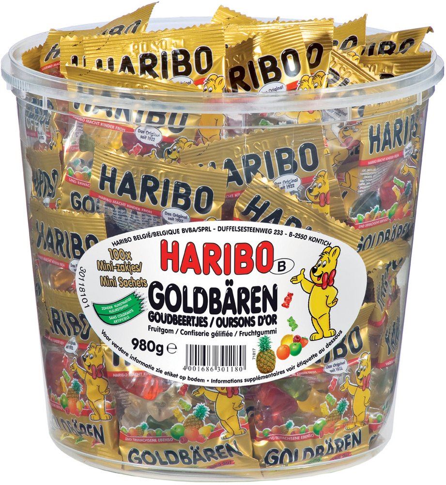 Haribo mini oursons d'or