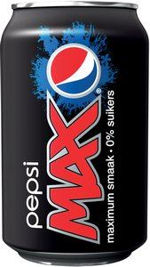 Pepsi max blik 33 cl