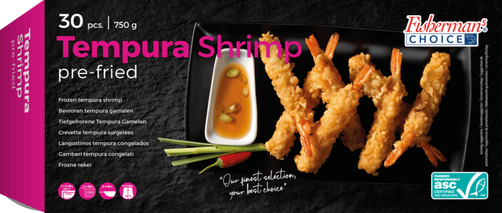 Tempura shrimp préfrites