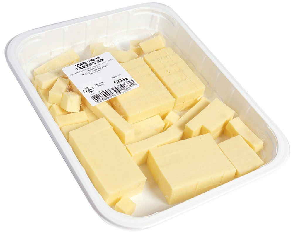 Gouda fromage en cubes