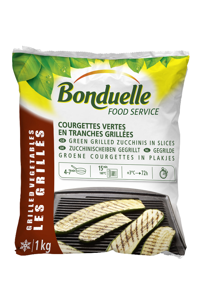 Gegrilde courgettes