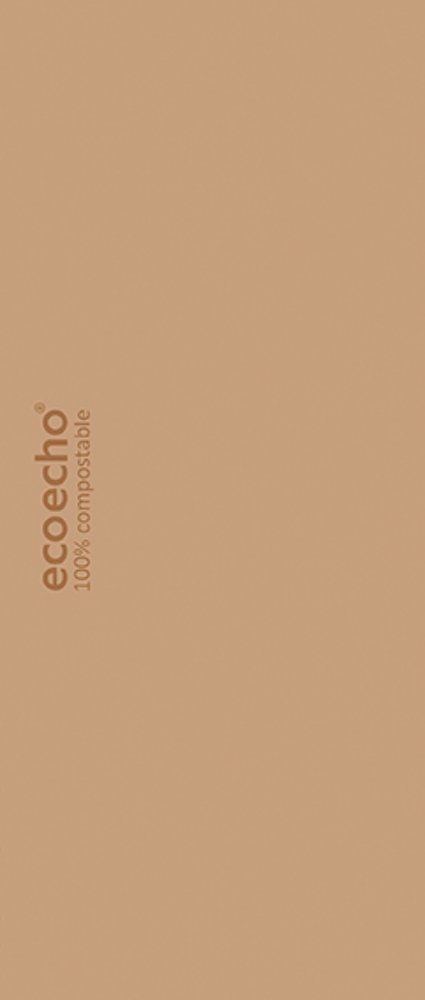 Servet 1 laags eco brown - 32x33 cm