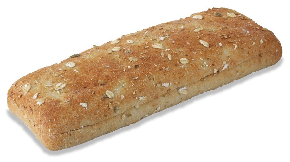 2771 Organic sub sandwich avec topping 22 cm