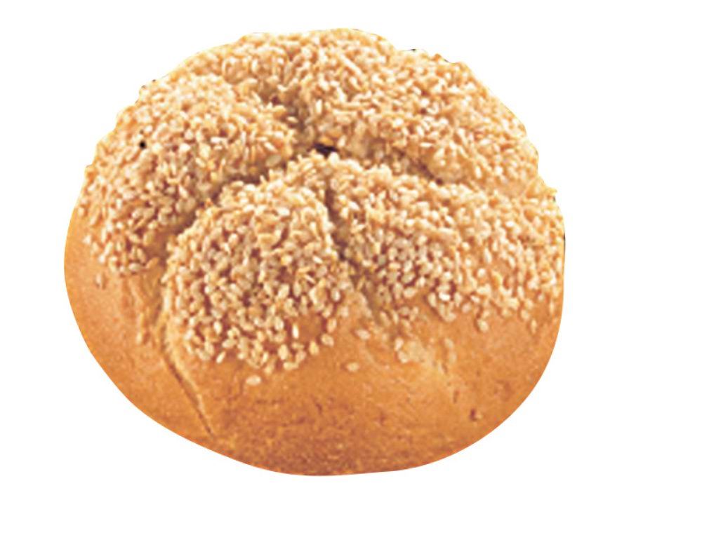 B157 Petit pain de l'empereur aux graines de sésame Ø10 cm