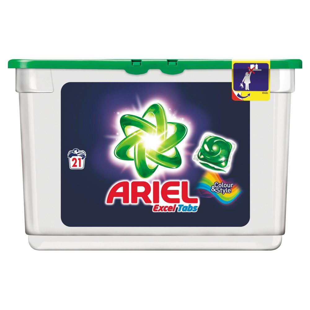 Ariel liquid tabs color - liquide