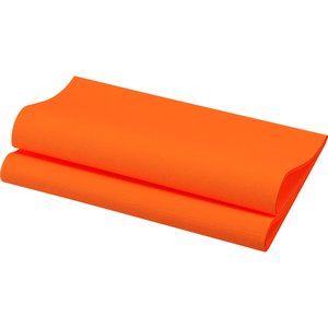 Serviette sun orange bio dunisoft - 40x40 cm