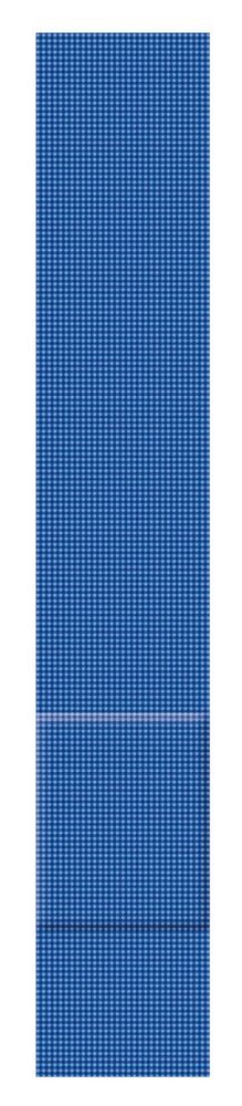 Blauwe detecteerbare pleisters elastisch - 120x20 mm