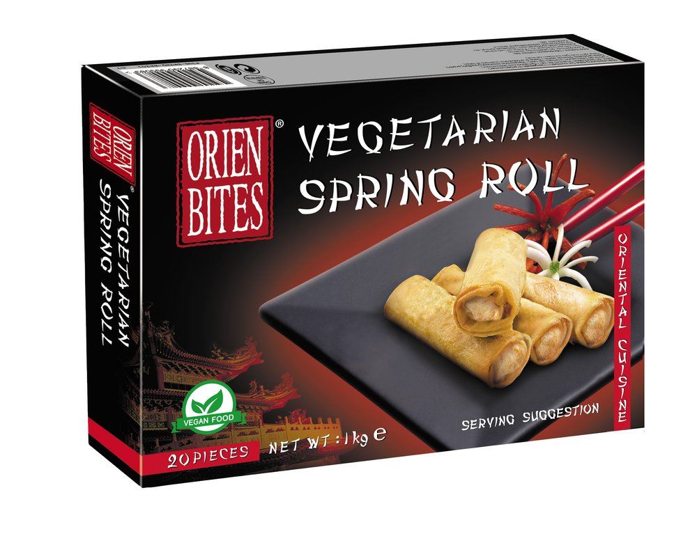 Vegetarian spring rolls