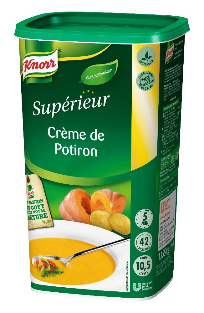 Crème de potiron  -   poudre