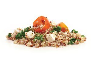 Quinoa met groenten & kaas