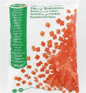 Tomates en cubes 10x10 mm