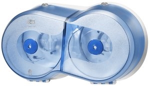 Tork SmartOne® distributeur mini twin pour papier toilette rouleau