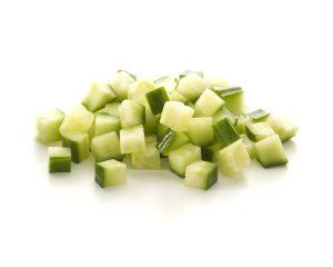 Komkommerblokjes 10x10 mm