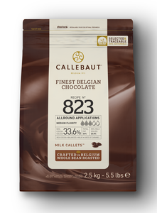Chocolade callets - melkchocolade 33,6% cacao