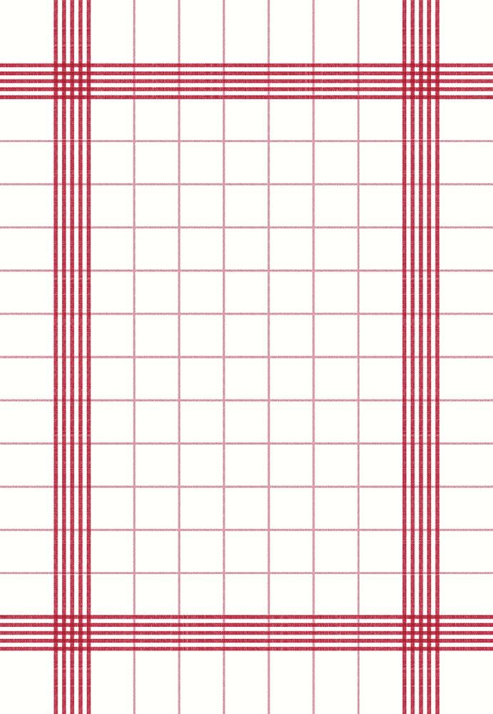 Towel Napkin rood - 38x54 cm