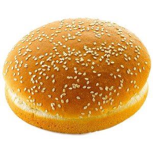 2443 Pain à hamburger géant aux graines de sésames Ø14,5 cm