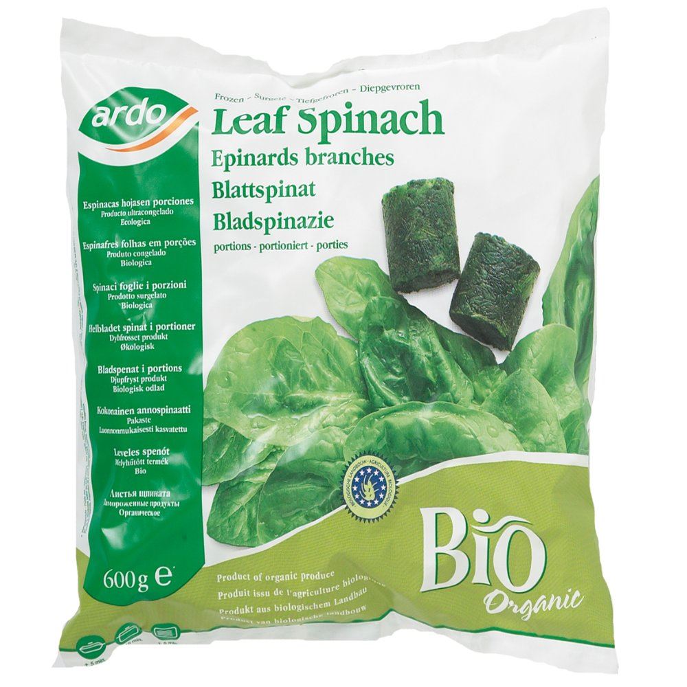 Epinards branches bio - portions de 50 g