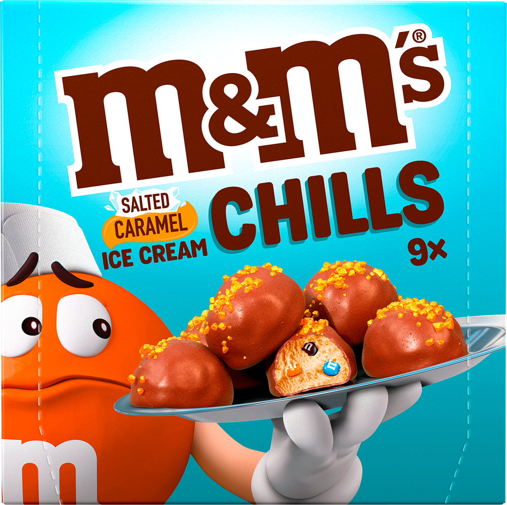 M&M's ice chills salted karamel