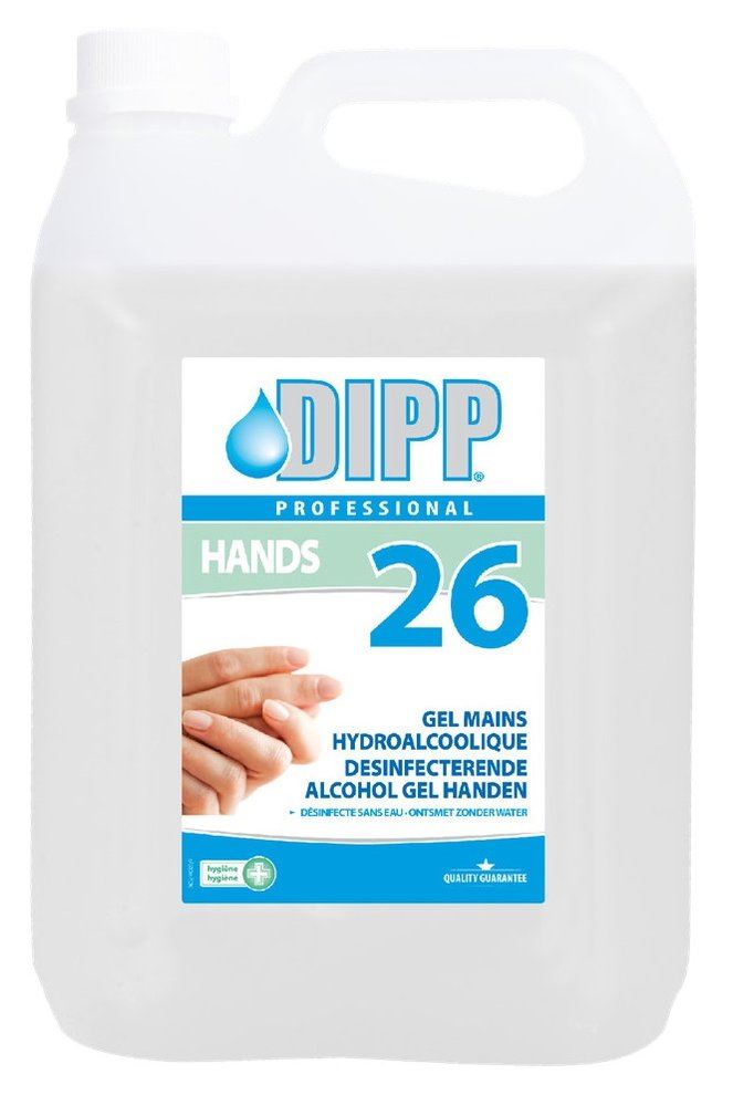DIPP N°26 - Desinfecterende alcoholgel