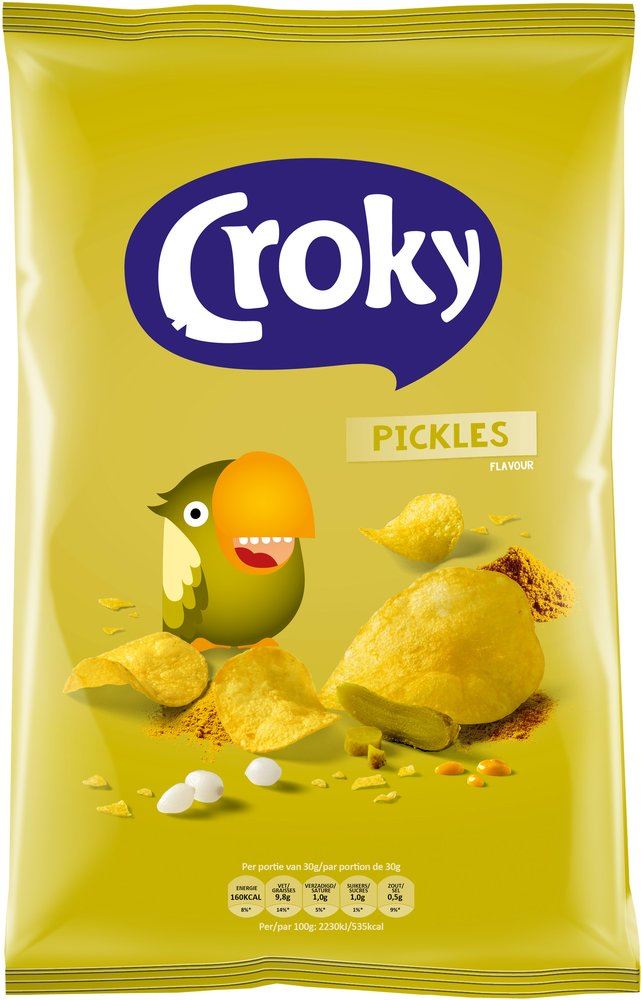 Croky chips pickles