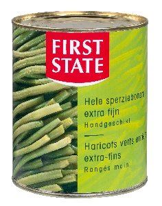 Haricots verts entiers extra fins