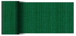 Dunicel chemin de table linnea vert foncé - 0,15x20 m
