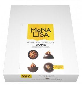Donkere chocolade dôme 6,5 cm