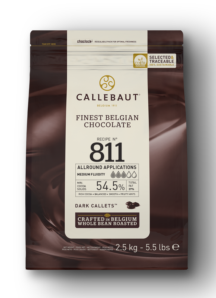 Chocolade callets - 54,5% cacao